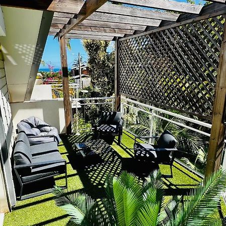 Appart. Avec Grande Terrasse Vue Ocean Apartman Saint-Gilles-les Bains Kültér fotó