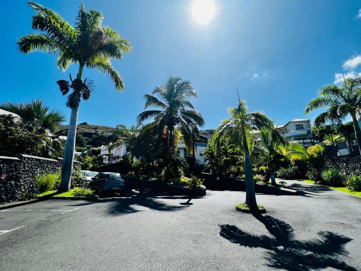 Appart. Avec Grande Terrasse Vue Ocean Apartman Saint-Gilles-les Bains Kültér fotó
