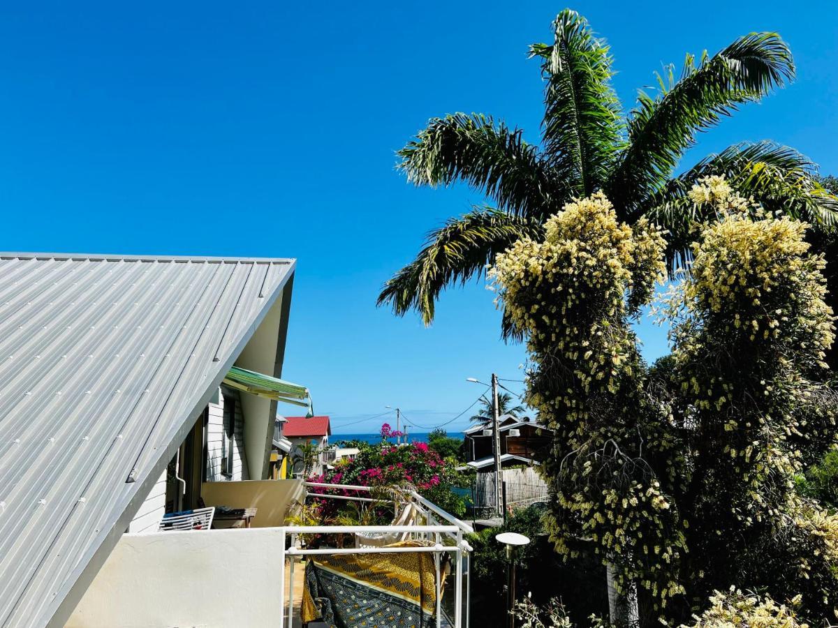Appart. Avec Grande Terrasse Vue Ocean Apartman Saint-Gilles-les Bains Kültér fotó