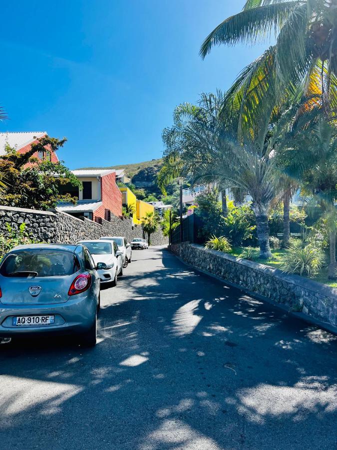 Appart. Avec Grande Terrasse Vue Ocean Apartman Saint-Gilles-les Bains Kültér fotó